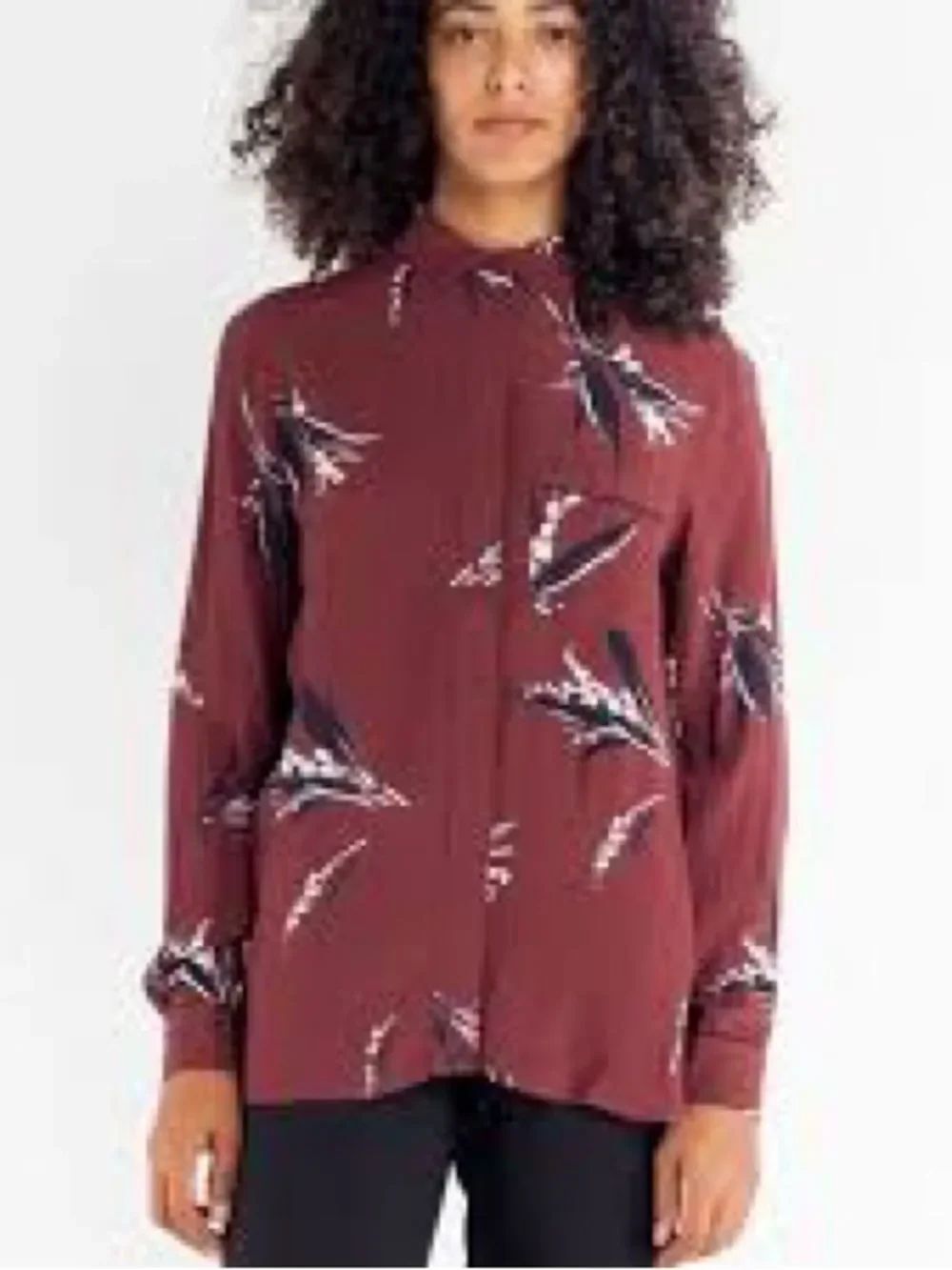 Ganni Montrose Crepe blouse